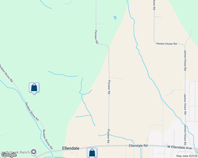 map of restaurants, bars, coffee shops, grocery stores, and more near 395 Pioneer Road in Dallas