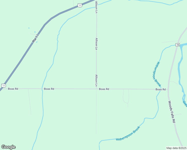 map of restaurants, bars, coffee shops, grocery stores, and more near 17 Allison Ln in Mooers Forks