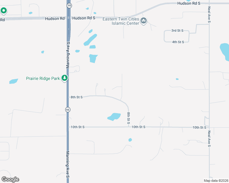 map of restaurants, bars, coffee shops, grocery stores, and more near 12320 8th Street CT in Afton