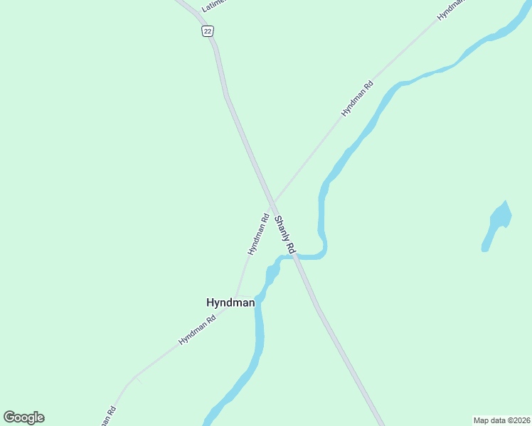 map of restaurants, bars, coffee shops, grocery stores, and more near 702 Hyndman Road in Spencerville