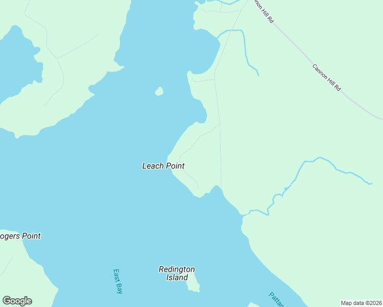 map of restaurants, bars, coffee shops, grocery stores, and more near 150 Leach Point Road in Perry