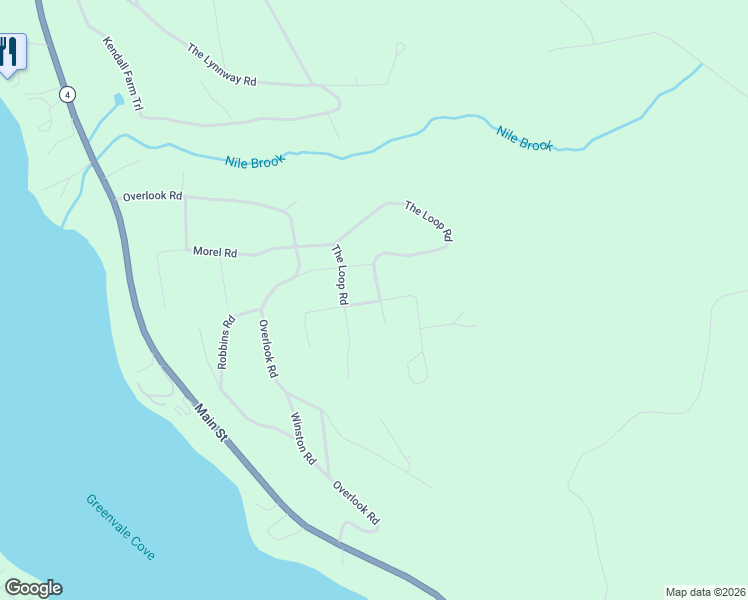 map of restaurants, bars, coffee shops, grocery stores, and more near 181 The Loop Road in Dallas Plantation