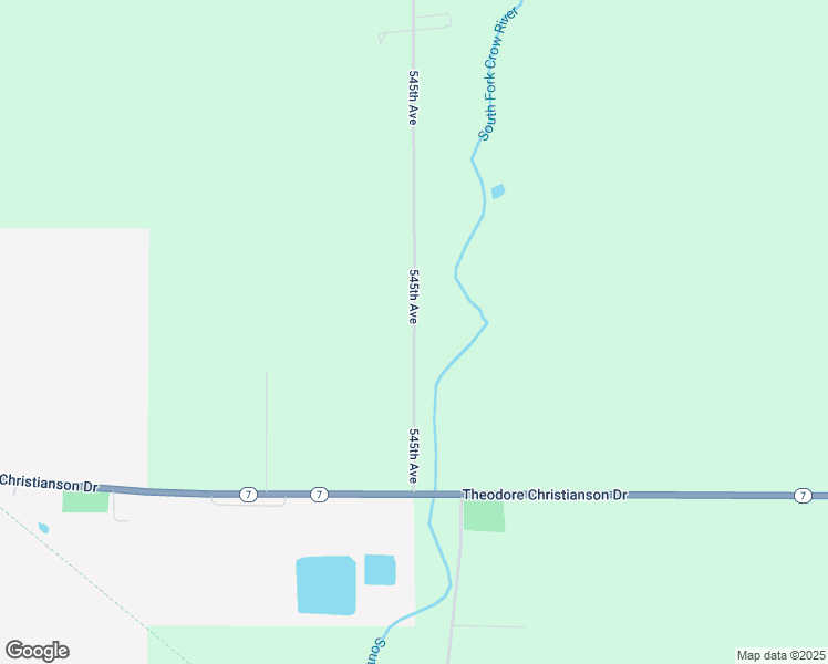 map of restaurants, bars, coffee shops, grocery stores, and more near 13307 545th Avenue in Cosmos