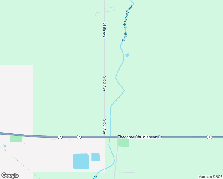 map of restaurants, bars, coffee shops, grocery stores, and more near 13307 545th Avenue in Cosmos