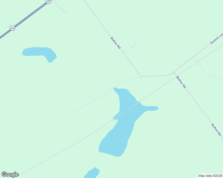 map of restaurants, bars, coffee shops, grocery stores, and more near 412 Scotch Line Road West in North Grenville