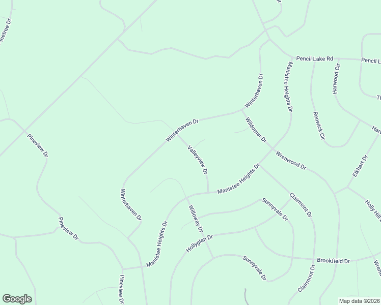 map of restaurants, bars, coffee shops, grocery stores, and more near 6433 Valleyview Drive in Elmira