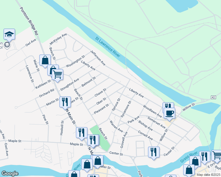 72 Chase Street, Massena NY Walk Score