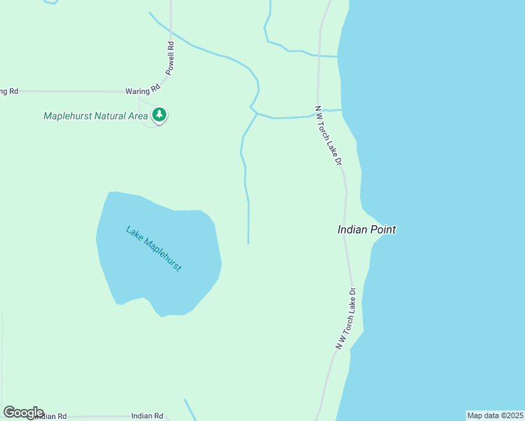 map of restaurants, bars, coffee shops, grocery stores, and more near 6280 North West Torch Lake Drive in Kewadin
