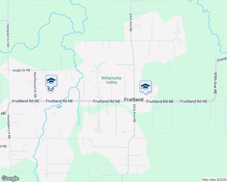map of restaurants, bars, coffee shops, grocery stores, and more near 942 62nd Court Northeast in Salem