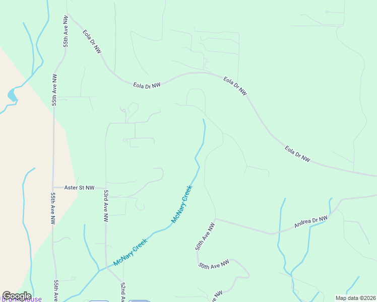 map of restaurants, bars, coffee shops, grocery stores, and more near 565 50th Avenue Northwest in Salem