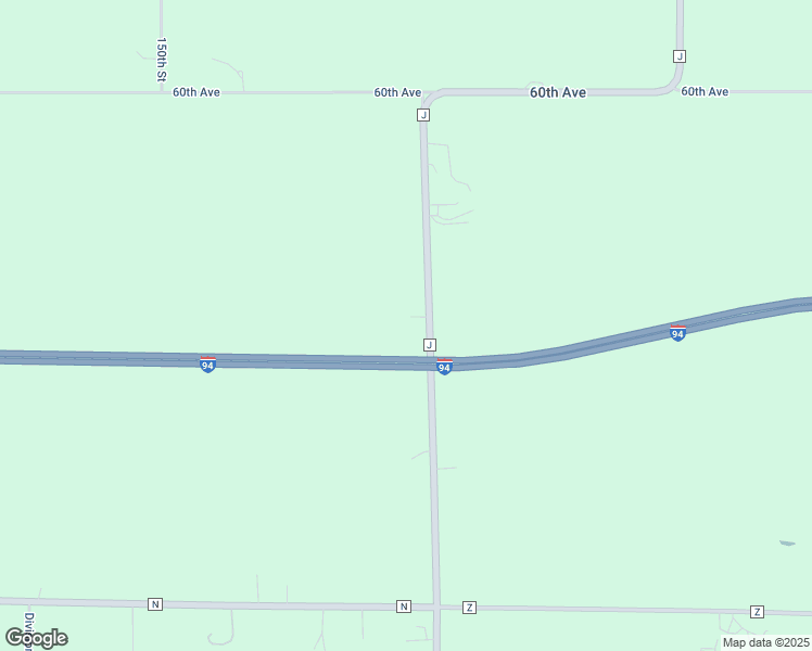 map of restaurants, bars, coffee shops, grocery stores, and more near 554 County Road J in Roberts