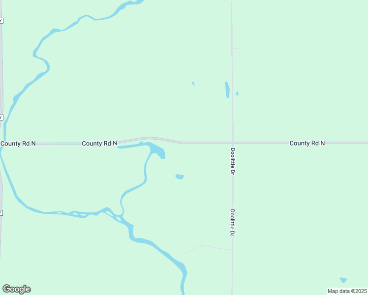 map of restaurants, bars, coffee shops, grocery stores, and more near N4055 County Road North in Birnamwood