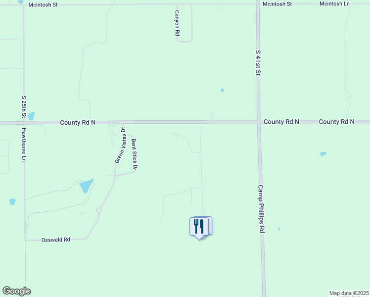 map of restaurants, bars, coffee shops, grocery stores, and more near 3617 Golf View Drive in Wausau