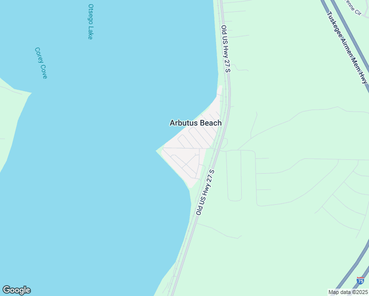 map of restaurants, bars, coffee shops, grocery stores, and more near 970 Lakeview Street in Gaylord