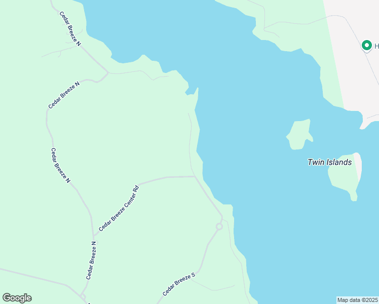 map of restaurants, bars, coffee shops, grocery stores, and more near 168 Cedar Breeze Center Road in Glenburn