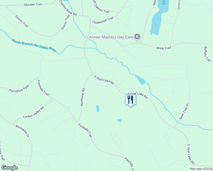 map of restaurants, bars, coffee shops, grocery stores, and more near Augusta Court in Gaylord