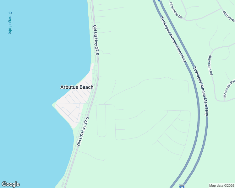 map of restaurants, bars, coffee shops, grocery stores, and more near 358 Trails End Street in Gaylord