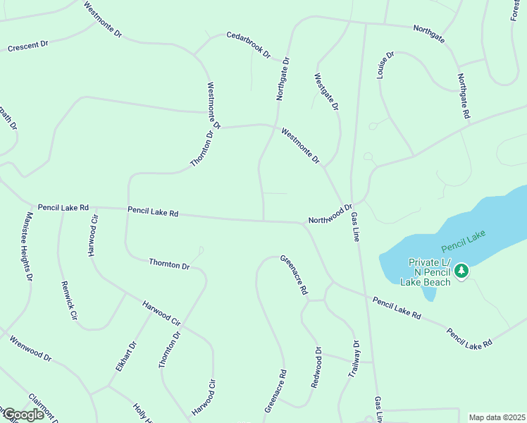 map of restaurants, bars, coffee shops, grocery stores, and more near Northgate Drive in Elmira