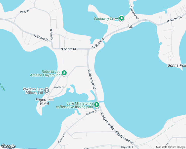 map of restaurants, bars, coffee shops, grocery stores, and more near 1780 Shadywood Road in Wayzata