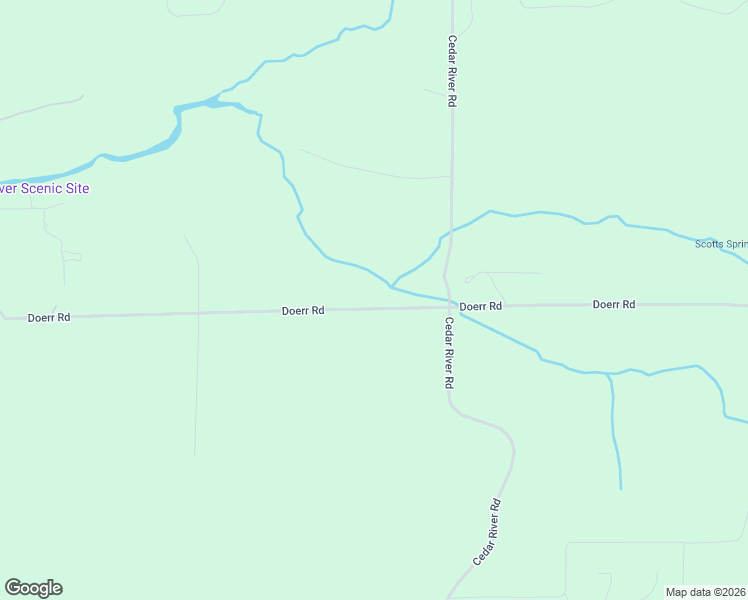 map of restaurants, bars, coffee shops, grocery stores, and more near 885 Doerr Road in Mancelona