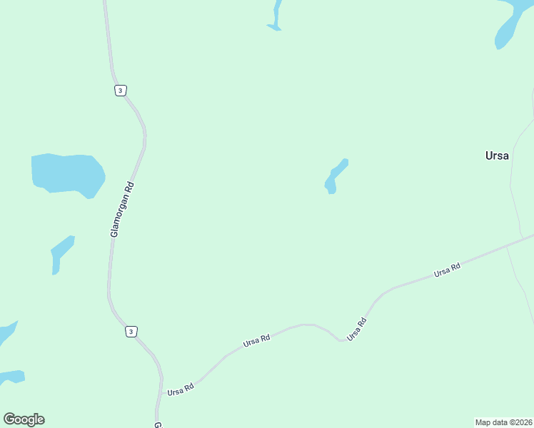map of restaurants, bars, coffee shops, grocery stores, and more near Ursa Road in Haliburton County