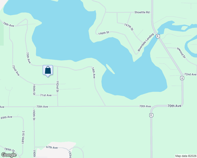 map of restaurants, bars, coffee shops, grocery stores, and more near 19550 74th Avenue in Chippewa Falls