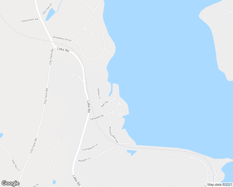 map of restaurants, bars, coffee shops, grocery stores, and more near 36 Campbell Road in Newport