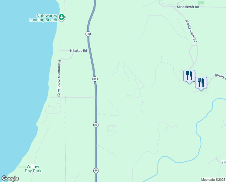 map of restaurants, bars, coffee shops, grocery stores, and more near 5867 Palmer Drive in Bellaire
