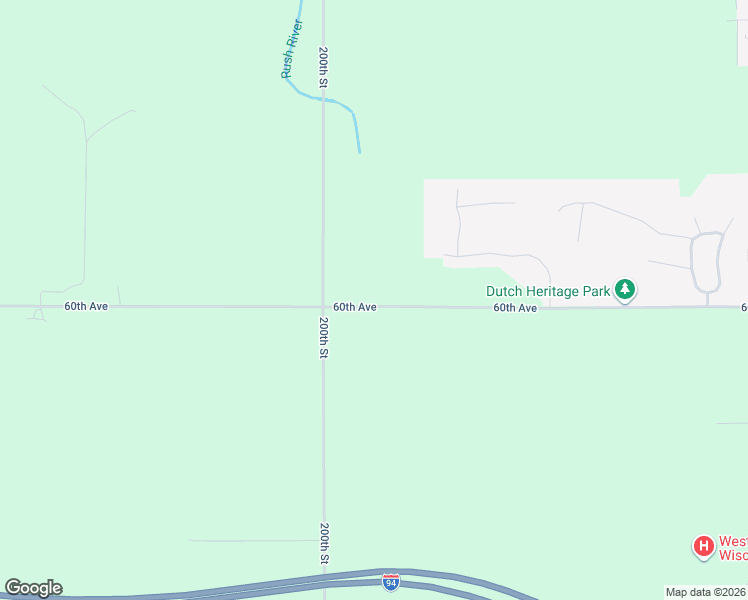map of restaurants, bars, coffee shops, grocery stores, and more near 2017 60th Avenue in Baldwin
