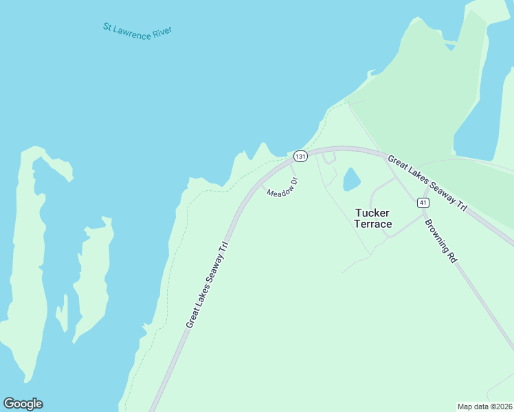 map of restaurants, bars, coffee shops, grocery stores, and more near 503-745 State Highway 131 in Massena