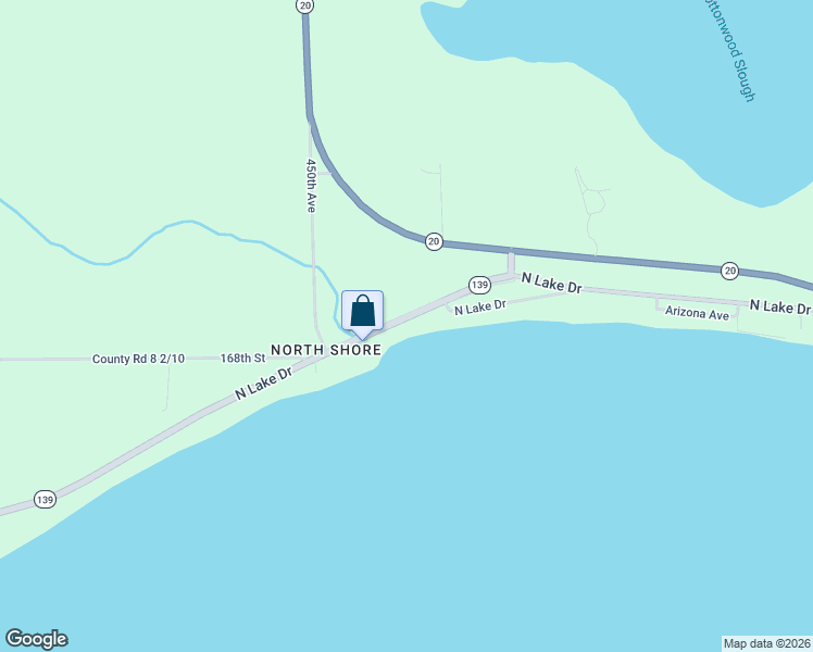 map of restaurants, bars, coffee shops, grocery stores, and more near 1054-1156 North Lake Drive in Watertown