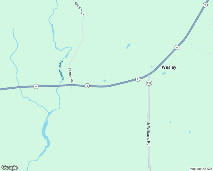 map of restaurants, bars, coffee shops, grocery stores, and more near 4497 State Route 9 in Wesley