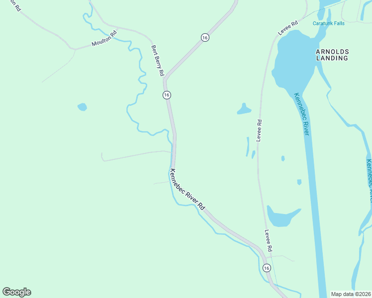 map of restaurants, bars, coffee shops, grocery stores, and more near Kennebec River Road in Embden