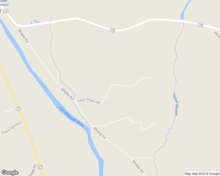 map of restaurants, bars, coffee shops, grocery stores, and more near Indian Stream Road in Kingfield