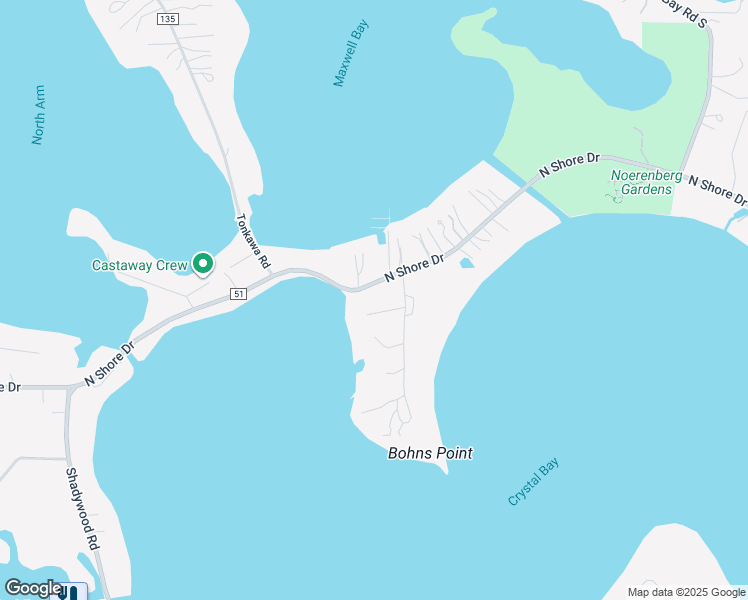 map of restaurants, bars, coffee shops, grocery stores, and more near 3230 Bohns Point Lane in Wayzata