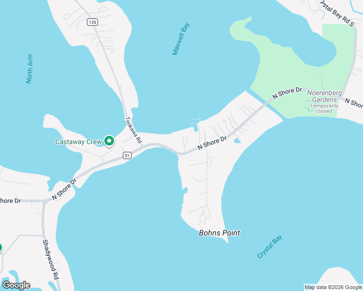 map of restaurants, bars, coffee shops, grocery stores, and more near 3230 Bohns Point Lane in Wayzata