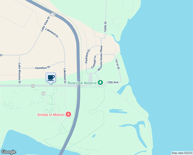 map of restaurants, bars, coffee shops, grocery stores, and more near 913 Wissota Green Boulevard in Chippewa Falls