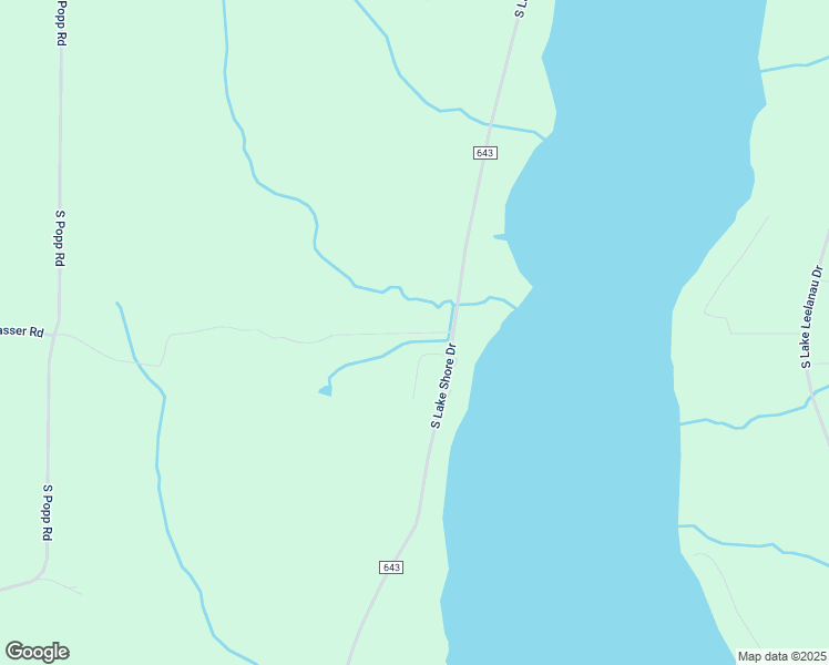 map of restaurants, bars, coffee shops, grocery stores, and more near 6732 East La Vasser Road in Lake Leelanau