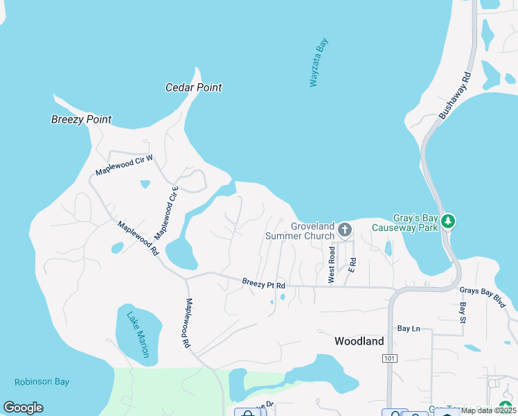 map of restaurants, bars, coffee shops, grocery stores, and more near 2755 Breezy Heights Road in Wayzata