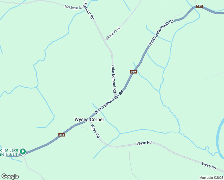 map of restaurants, bars, coffee shops, grocery stores, and more near 19 Lake Egmont Road in Wyses Corner