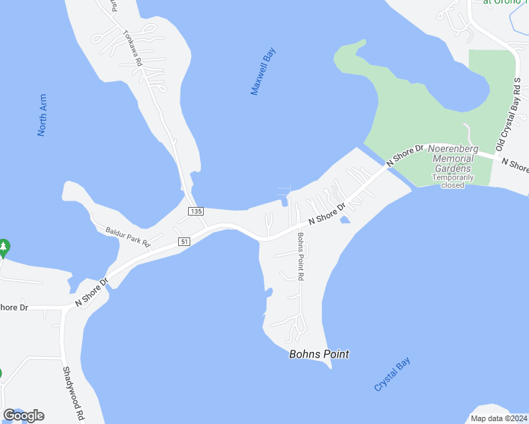 map of restaurants, bars, coffee shops, grocery stores, and more near 3286 North Shore Drive in Wayzata