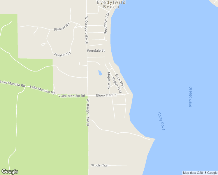 map of restaurants, bars, coffee shops, grocery stores, and more near 1826 Red Oak in Gaylord