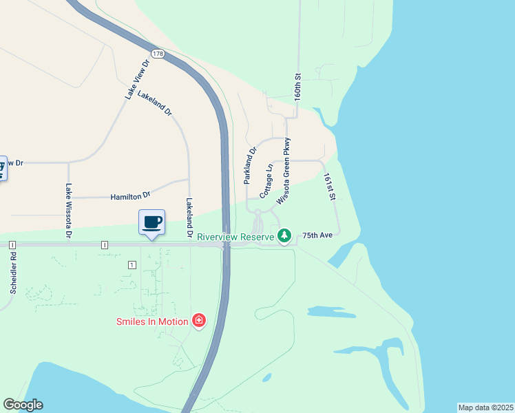 map of restaurants, bars, coffee shops, grocery stores, and more near 948 Wissota Green Boulevard in Chippewa Falls