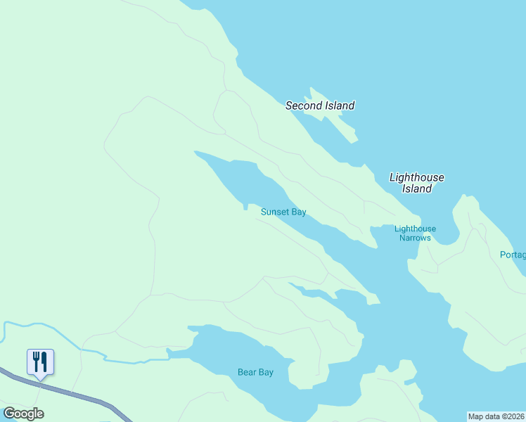 map of restaurants, bars, coffee shops, grocery stores, and more near 1042 Road 3100 in Gravenhurst
