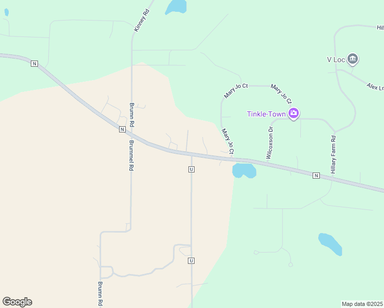 map of restaurants, bars, coffee shops, grocery stores, and more near 802 County Road N in Hudson