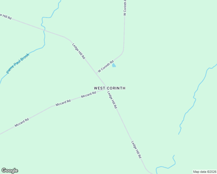 map of restaurants, bars, coffee shops, grocery stores, and more near 804 Ledge Hill Road in Corinth