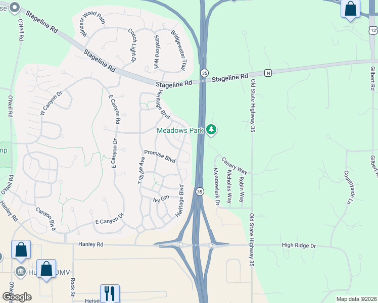 map of restaurants, bars, coffee shops, grocery stores, and more near 15 Hope Circle in Hudson