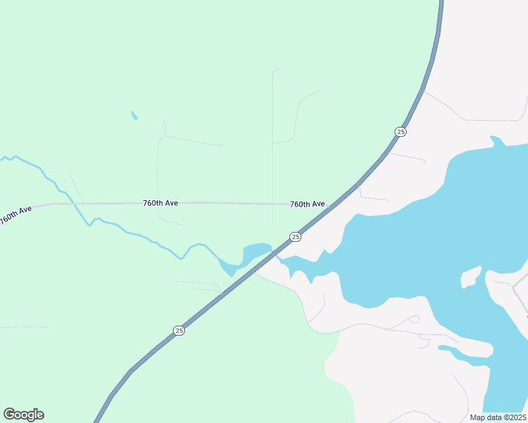 map of restaurants, bars, coffee shops, grocery stores, and more near N7593 510th Street in Menomonie