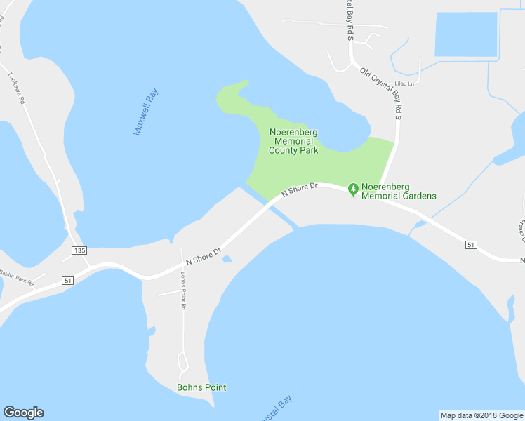 map of restaurants, bars, coffee shops, grocery stores, and more near 3019 North Shore Drive in Orono