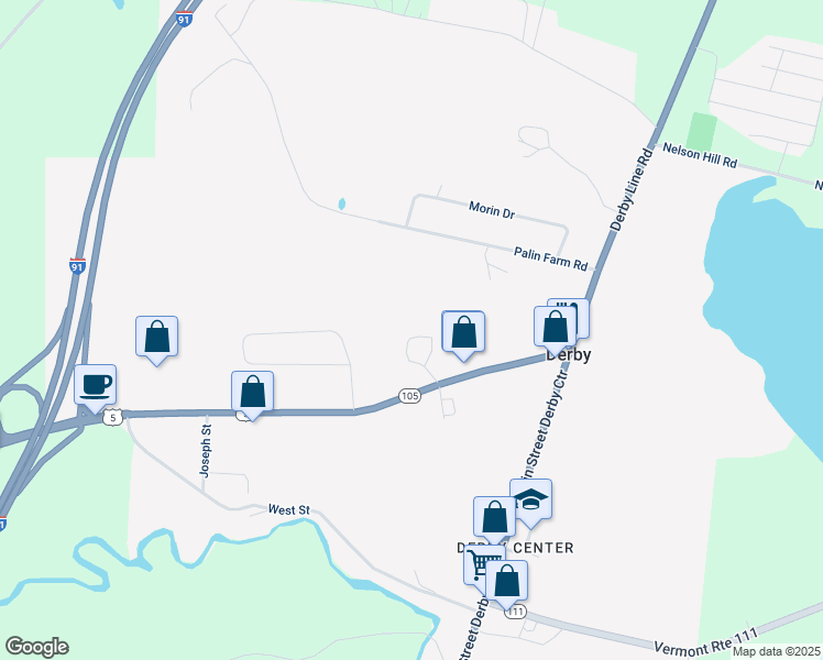 map of restaurants, bars, coffee shops, grocery stores, and more near 140 Kingsbury Circle in Derby